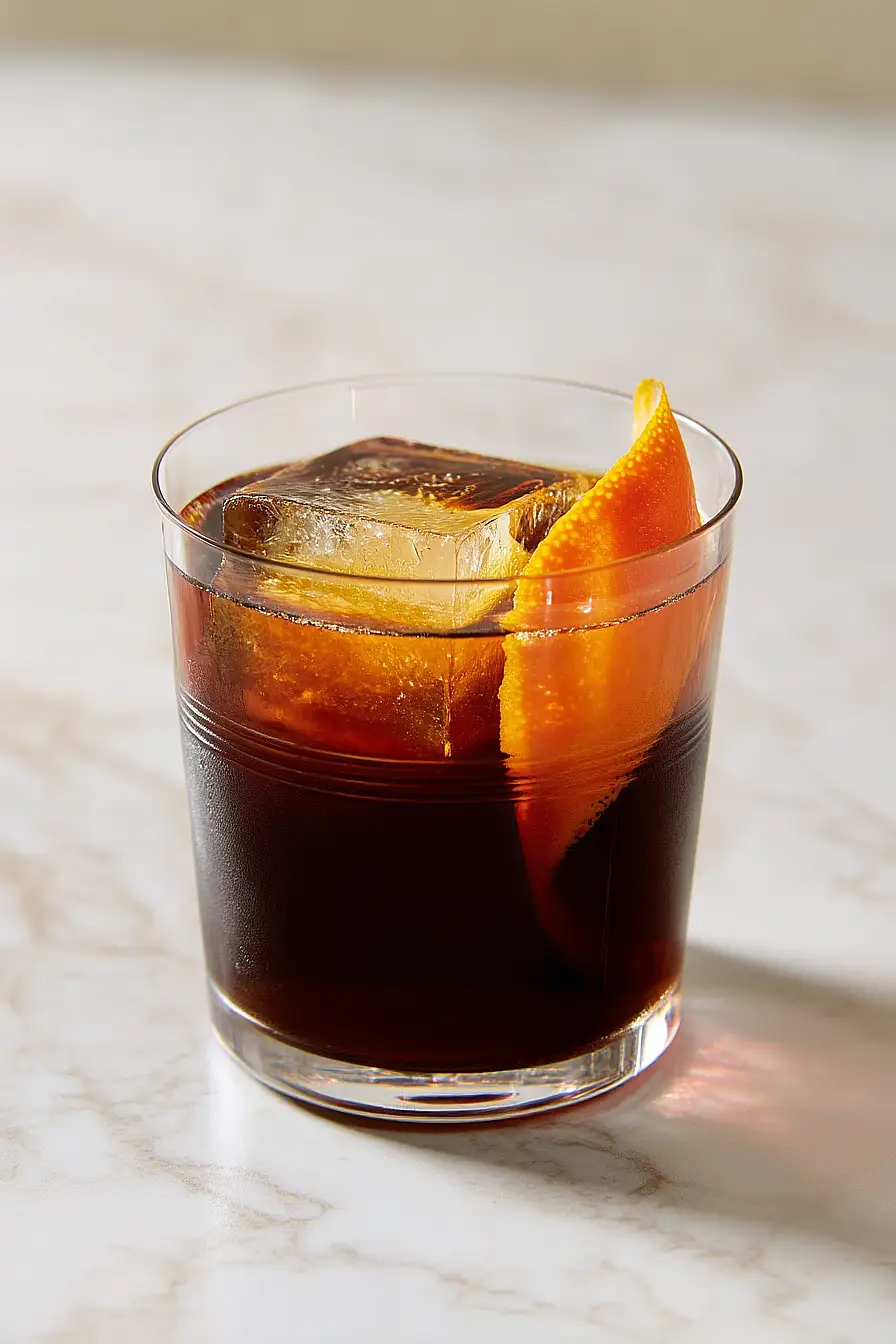 cold brew old fashioned