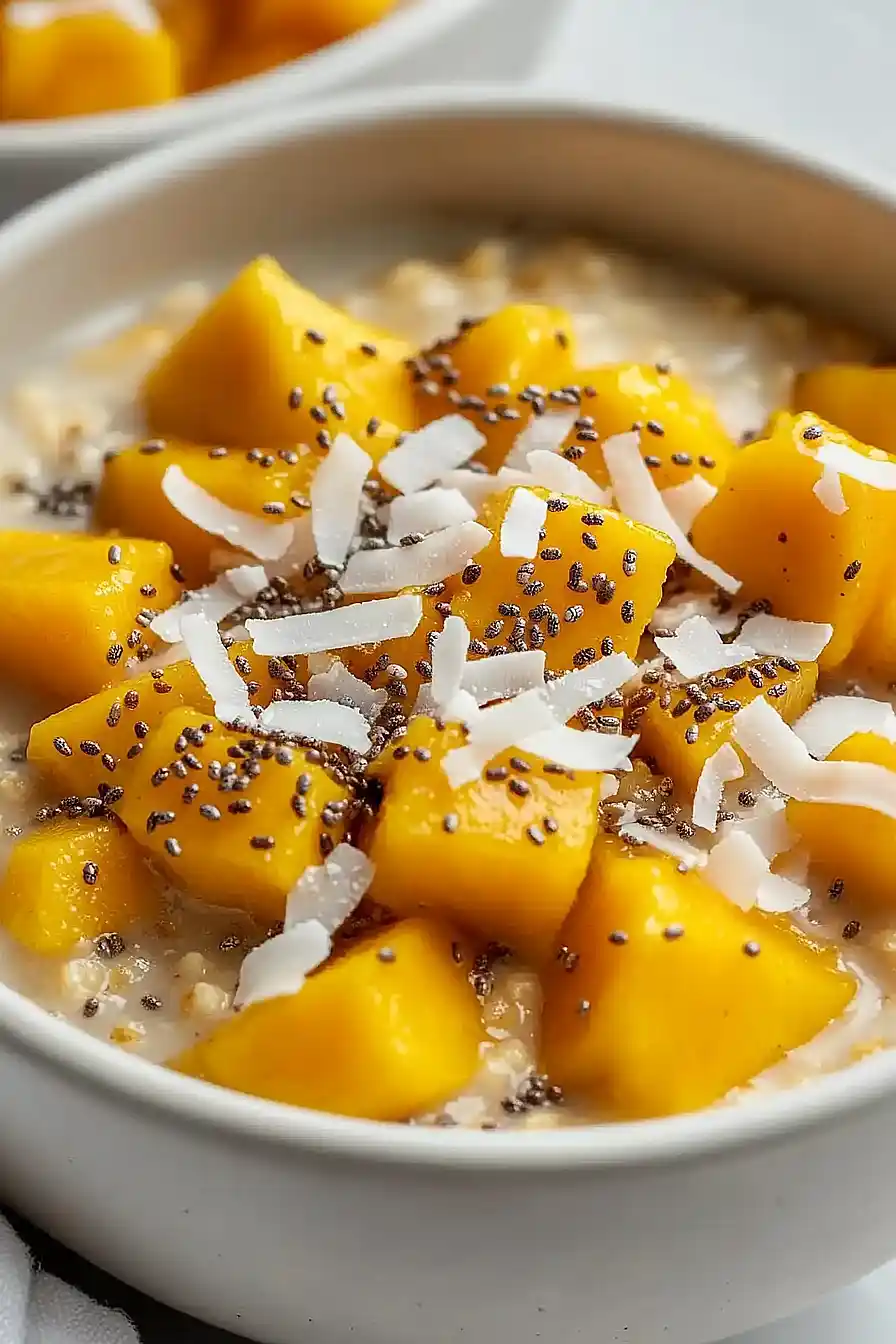 mango oatmeal