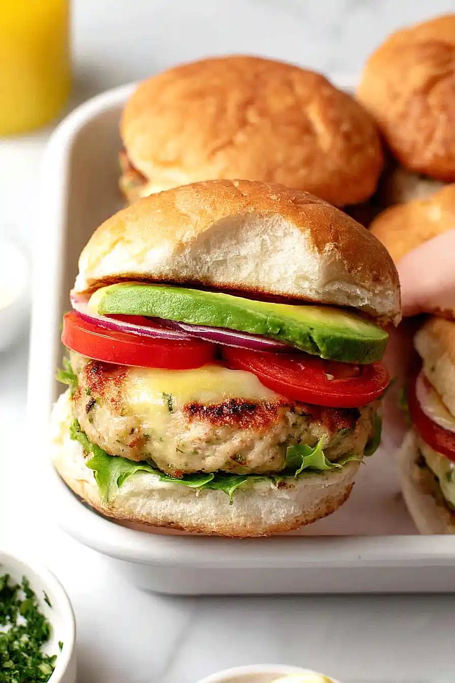 avocado turkey burgers 