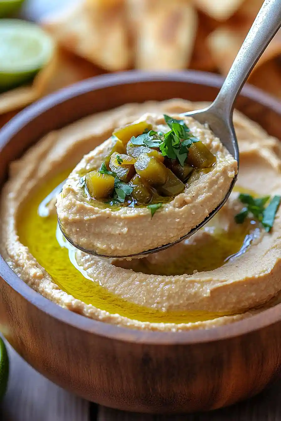 hatch chile hummus