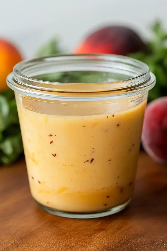 nectarine vinaigrette