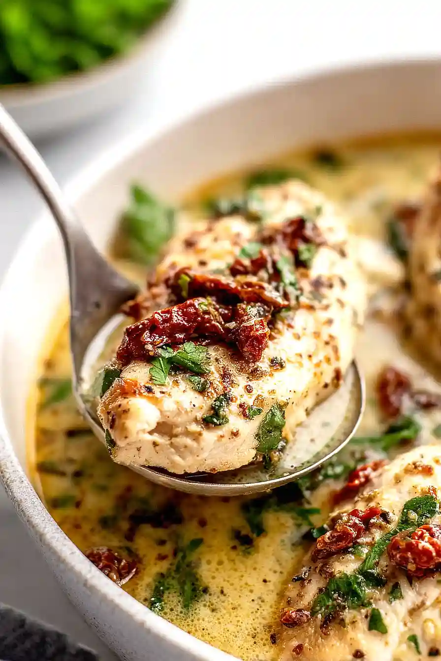 sun dried tomato lemon chicken