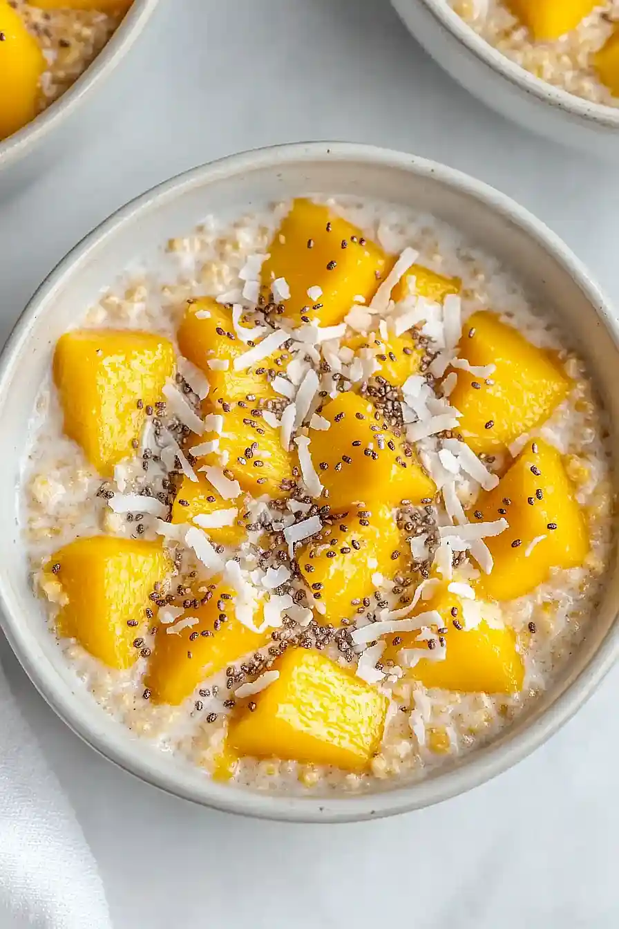 mango oatmeal