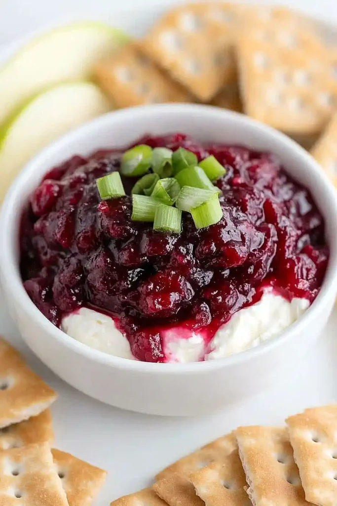cranberry cream cheese dip