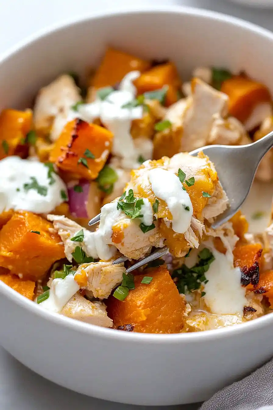 sweet potato chicken casserole 