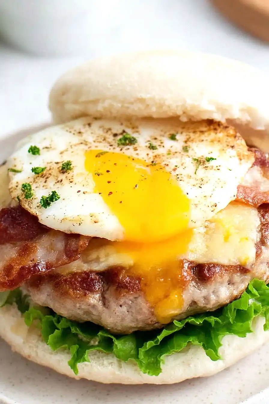 breakfast turkey burgers
