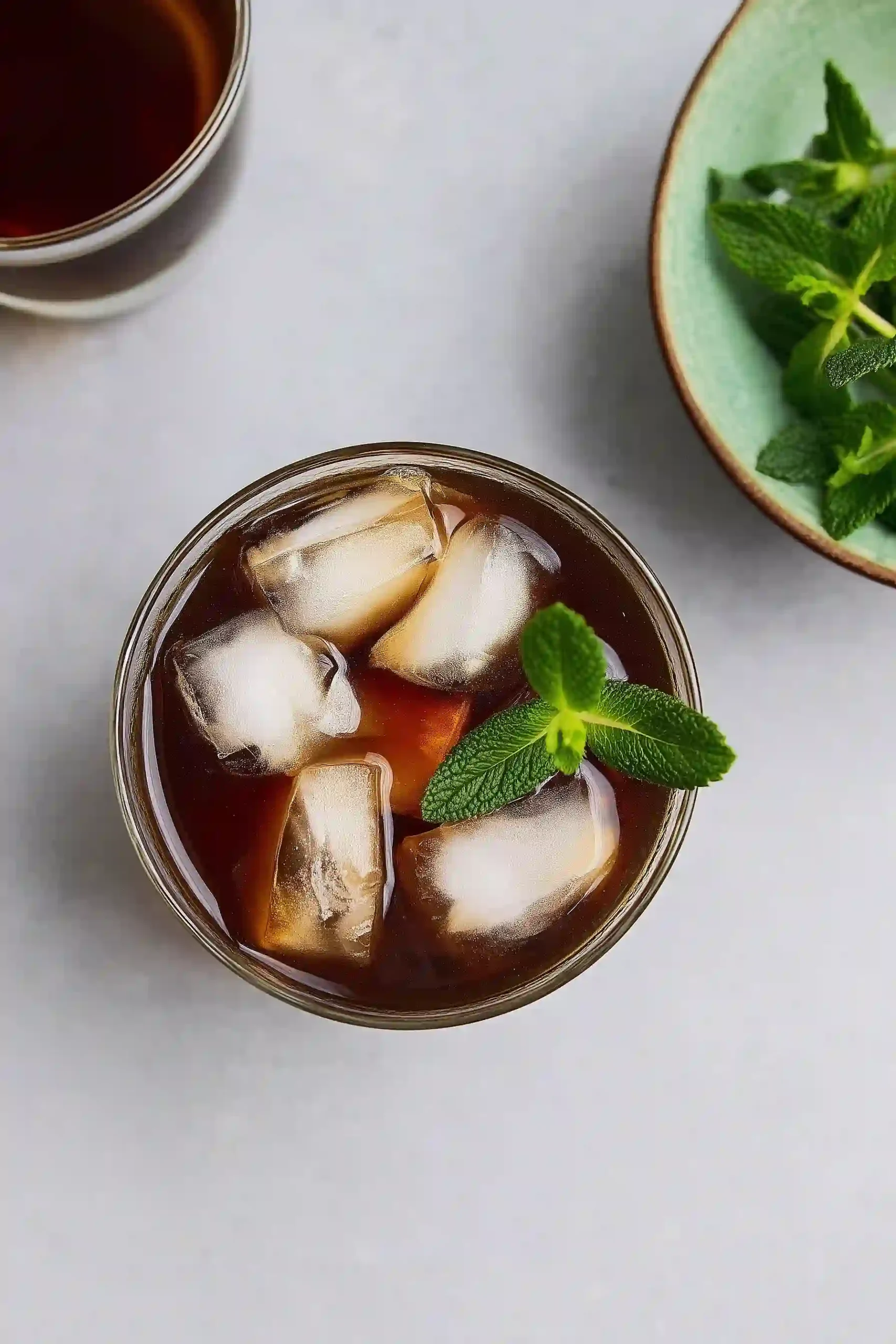 cold brew coffee mocktail