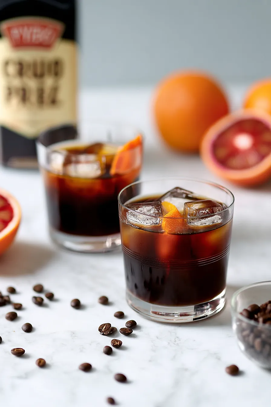 cold brew old fashioned