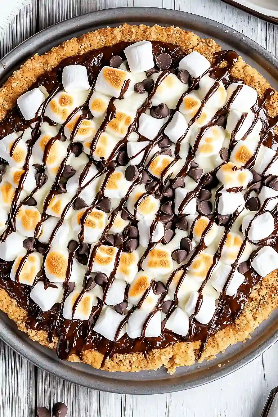 s'mores pizza