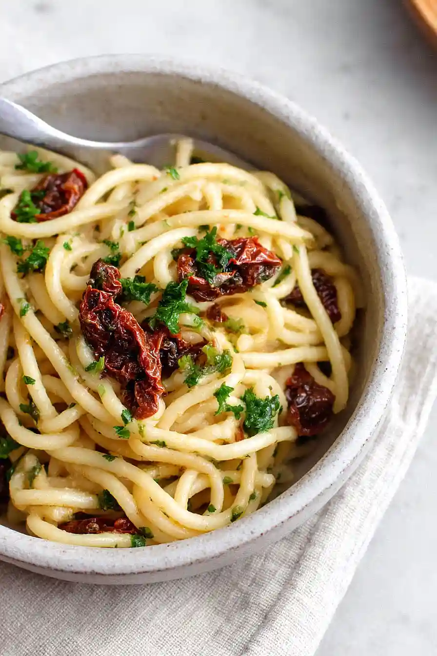 sun dried tomato spaghetti