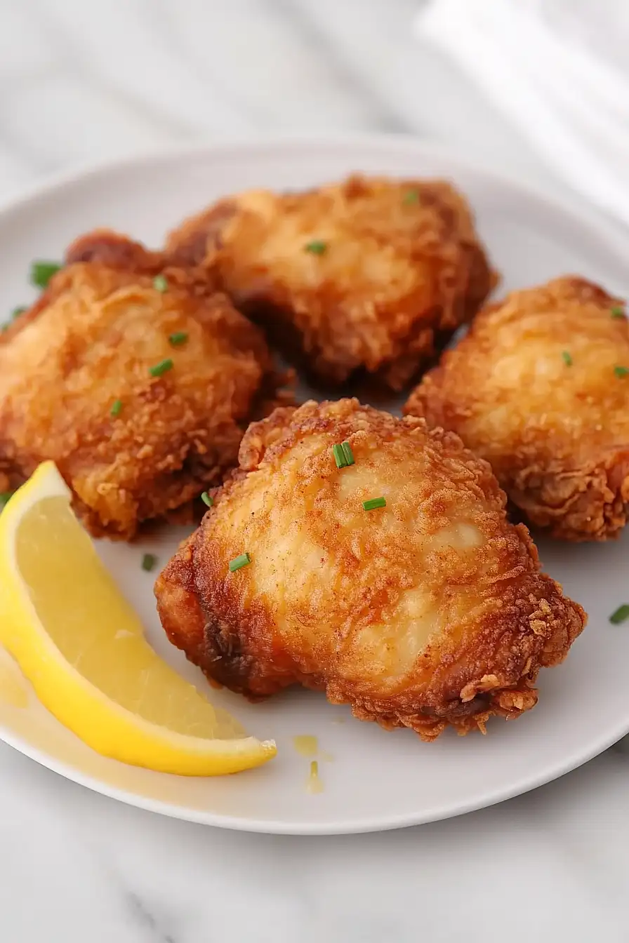 fried chicken thighs