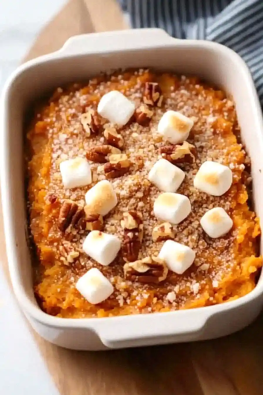 air fryer sweet potato casserole