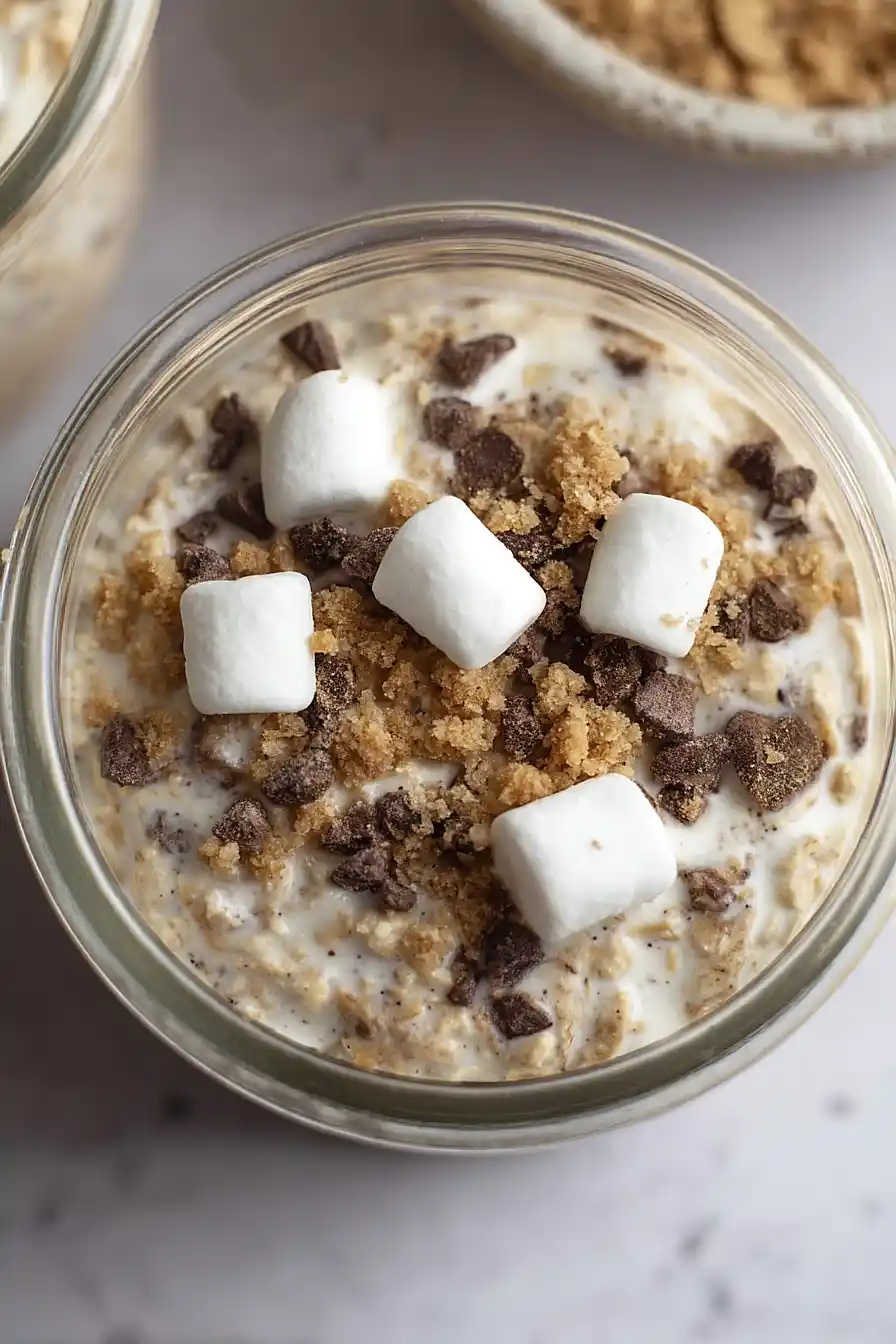 s'mores overnight oats