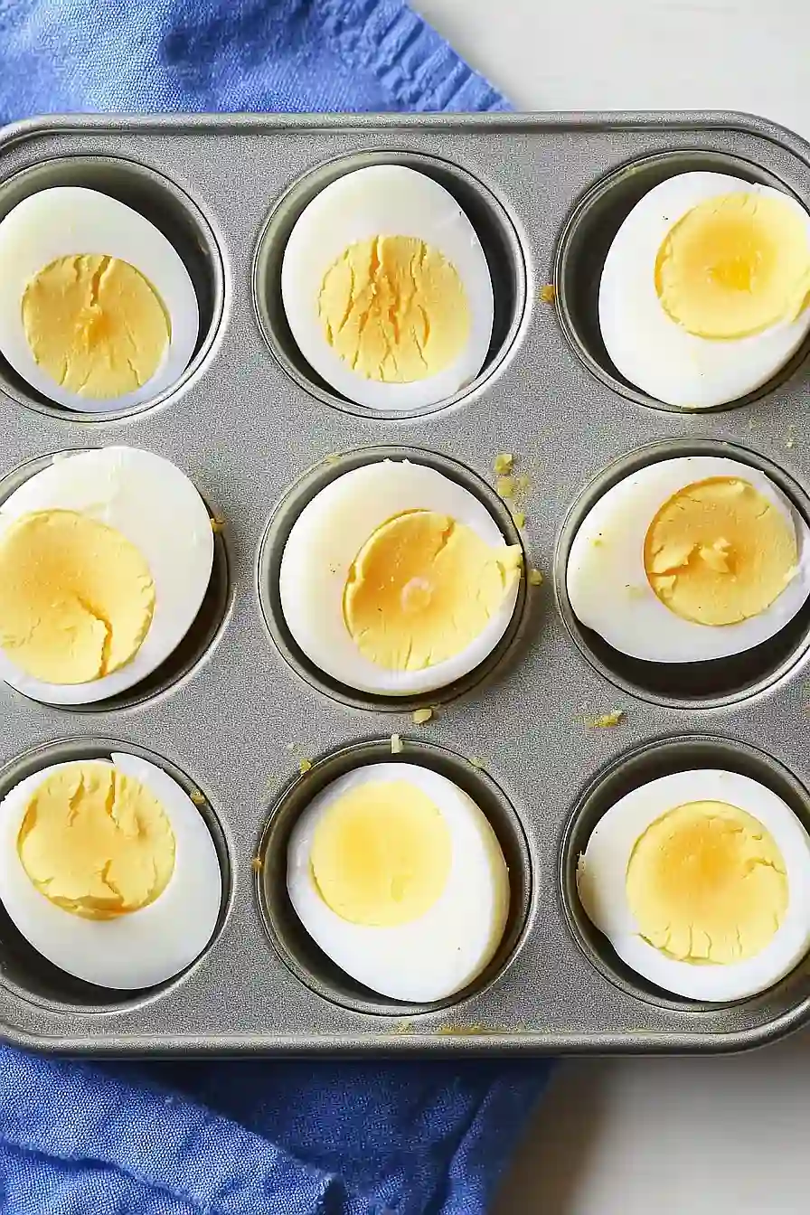 hard boiled eggs in the oven