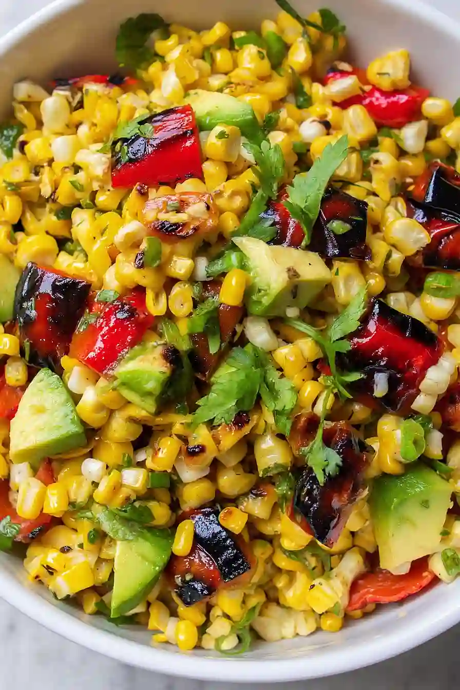 corn salad with cilantro