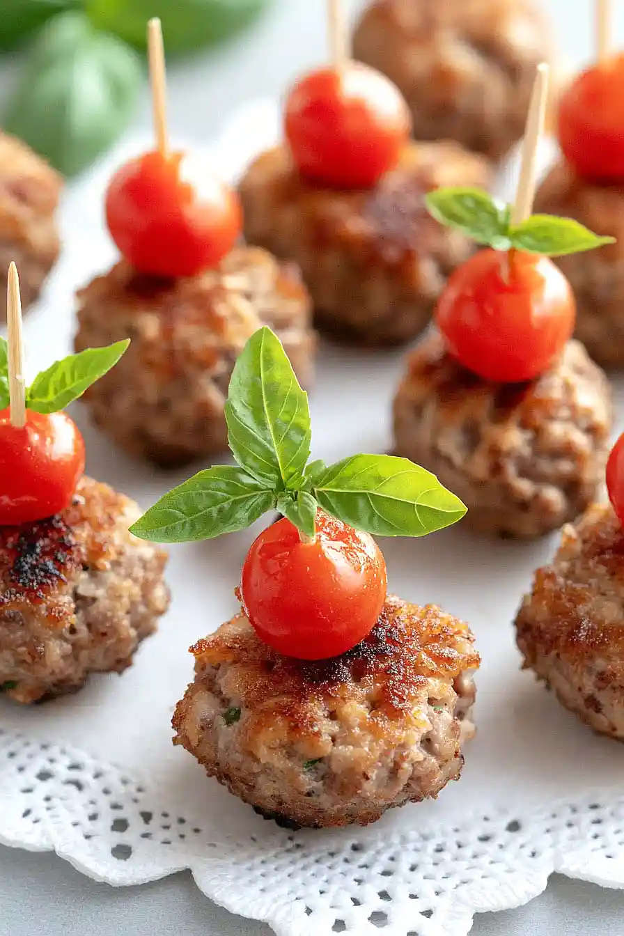 turkey burger bites
