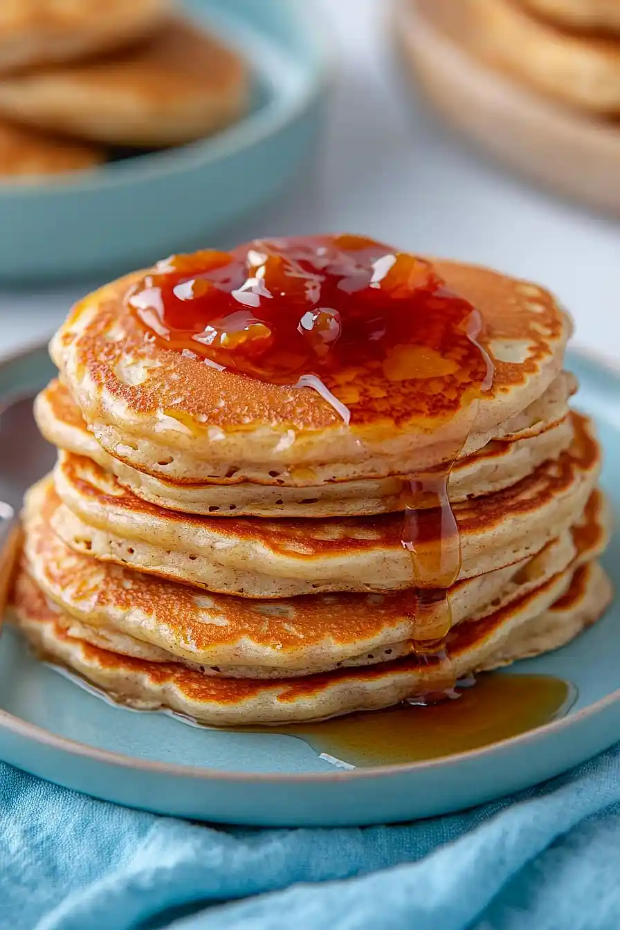 nectarine pancakes