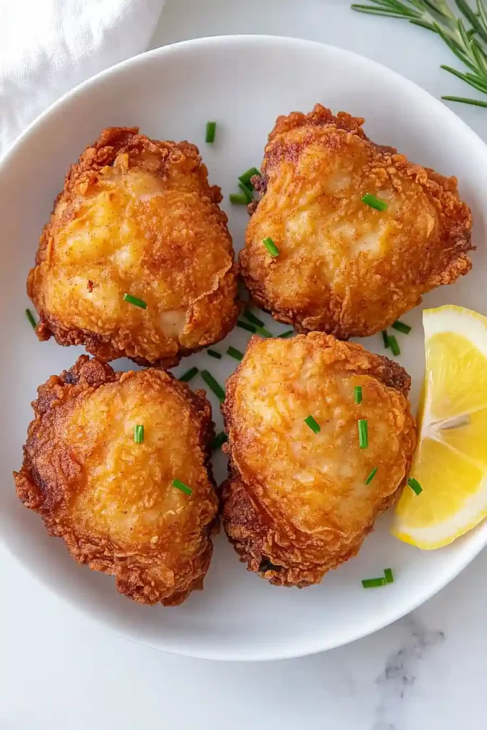 fried chicken thighs