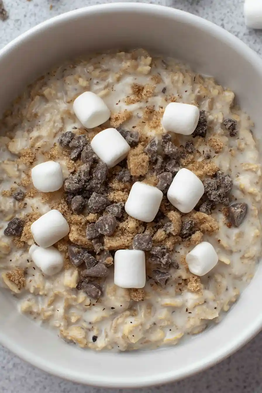 s'mores overnight oats