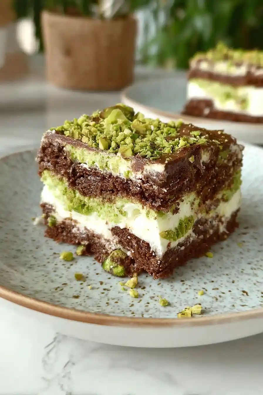 dubai chocolate pistachio cake