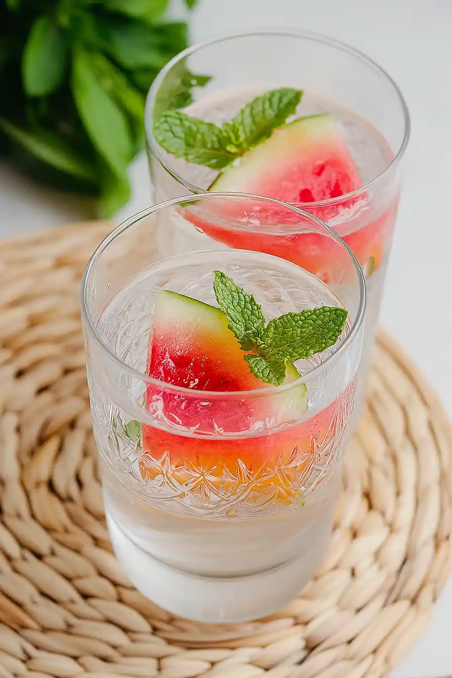 nectarine infused water