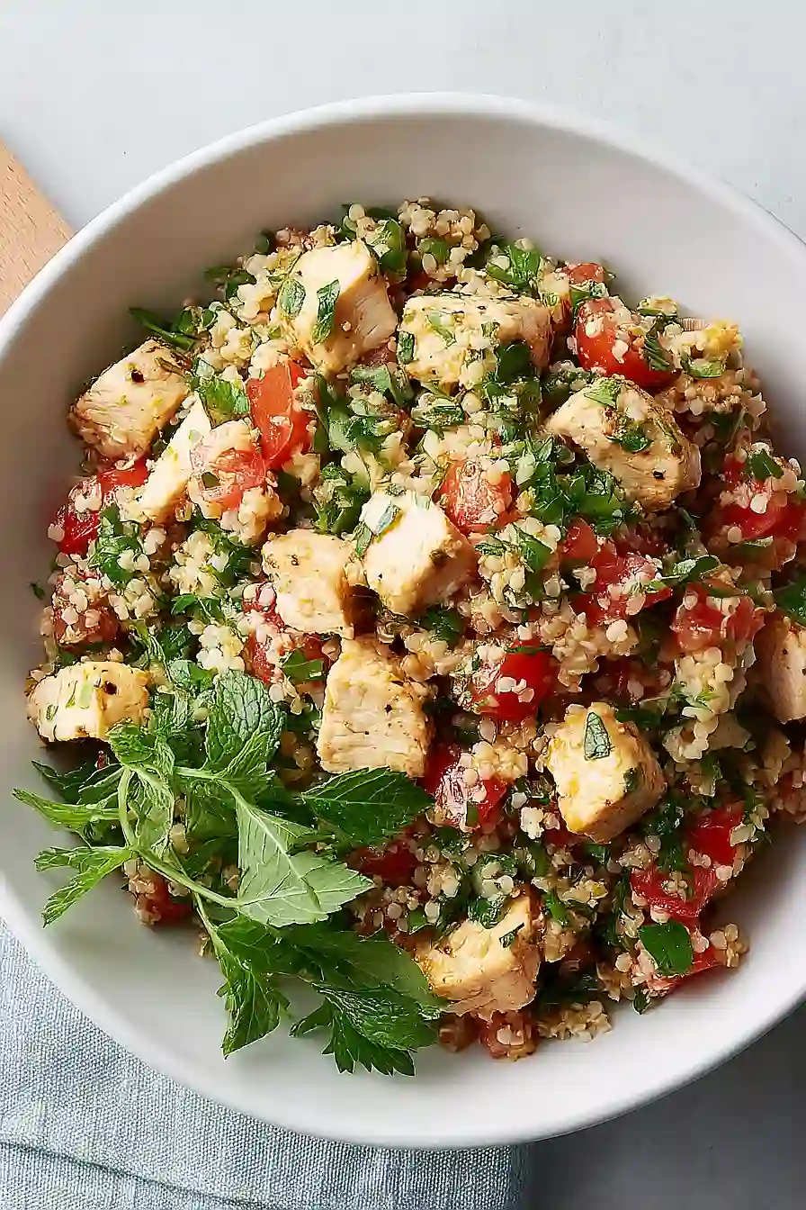 tabbouleh with chicken