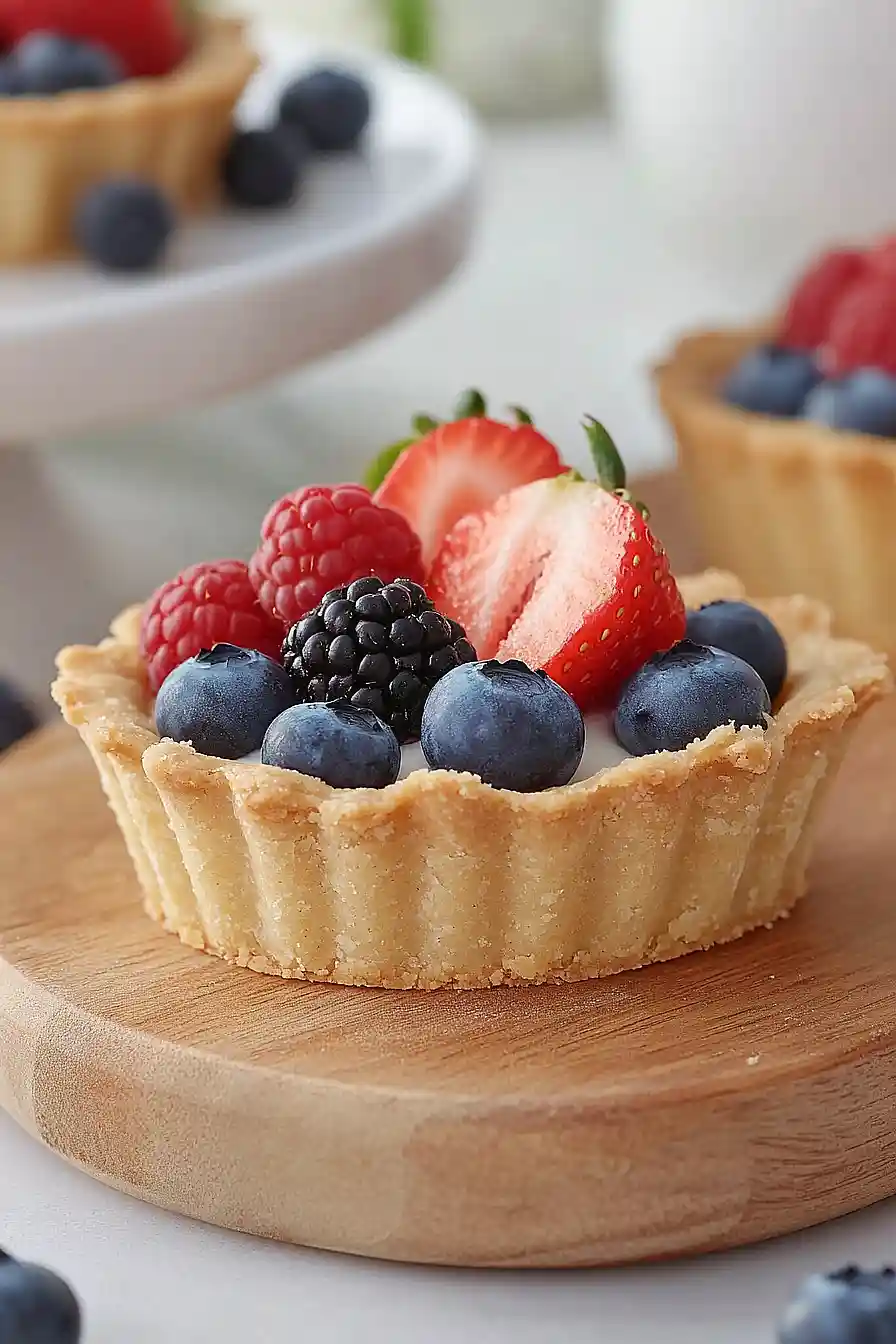 vegan fruit tart