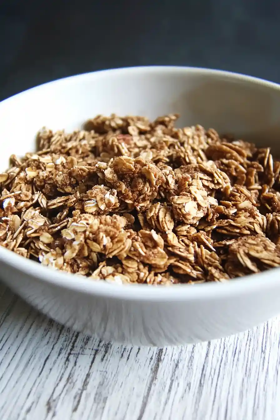 maple pecan granola