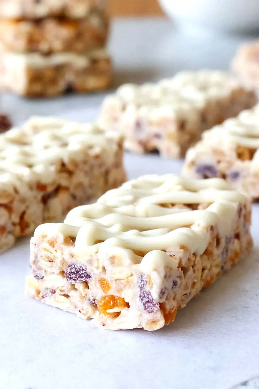 fruit and nut cereal bars