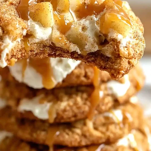 caramel apple pie cheesecake cookies
