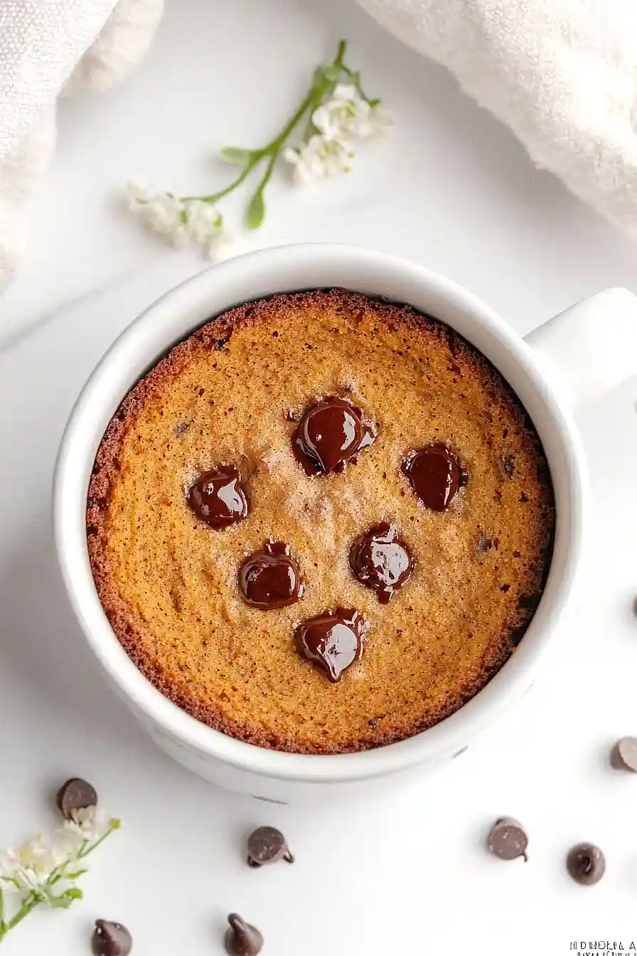 pumpkin spice mug cake