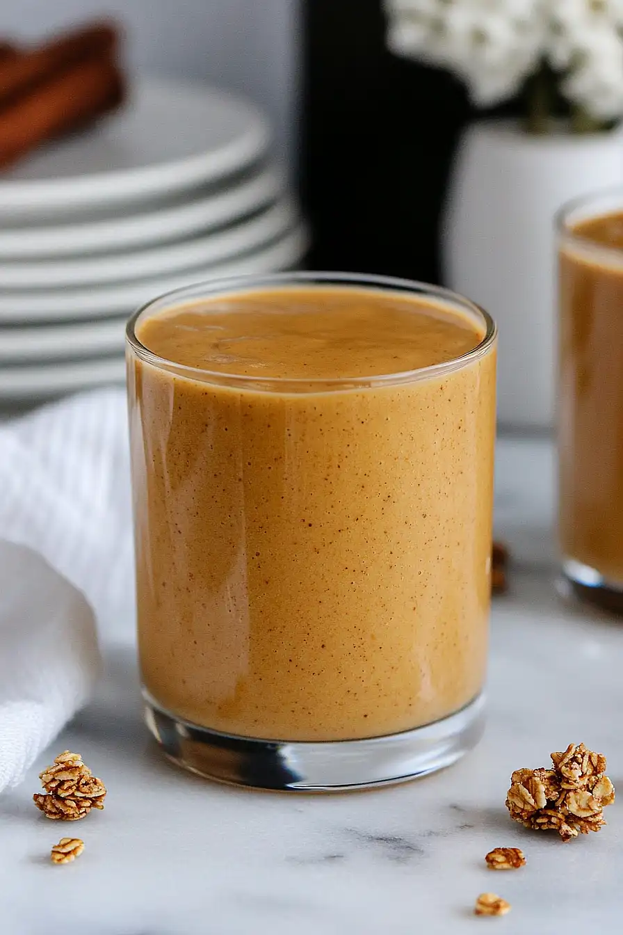 pumpkin coffee smoothie