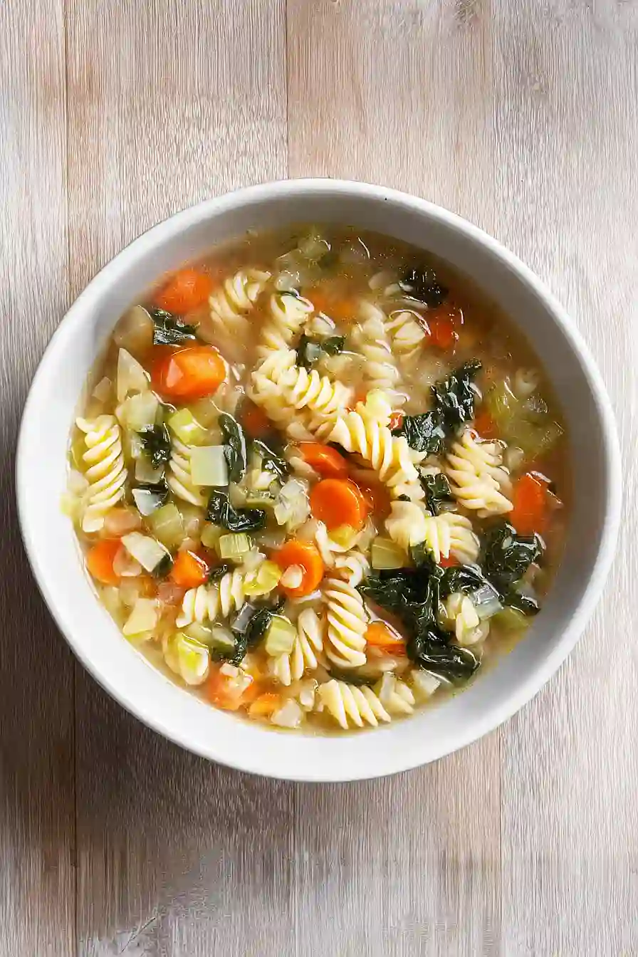 roasted garlic noodle soup