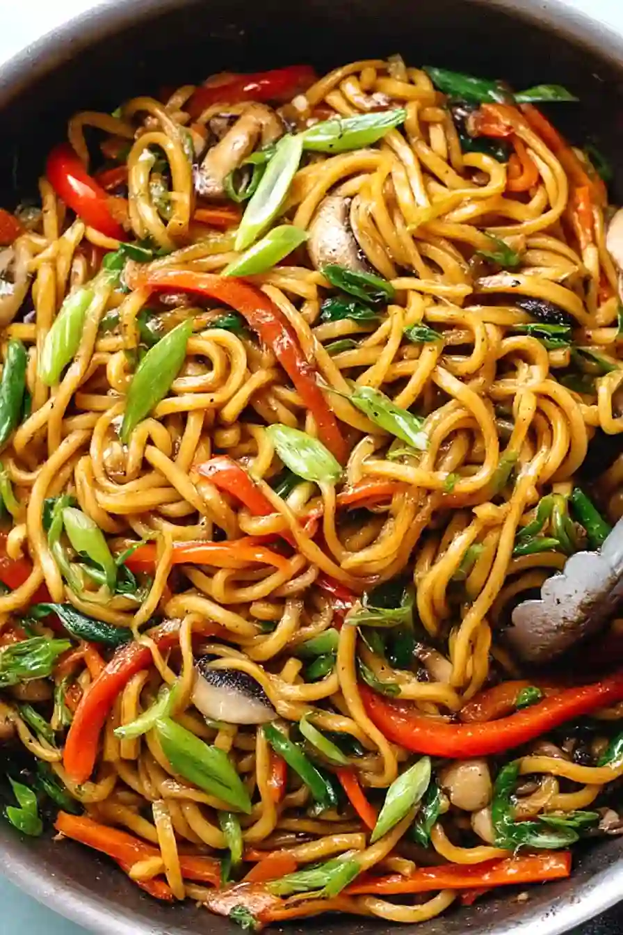 lo mein with ramen noodles
