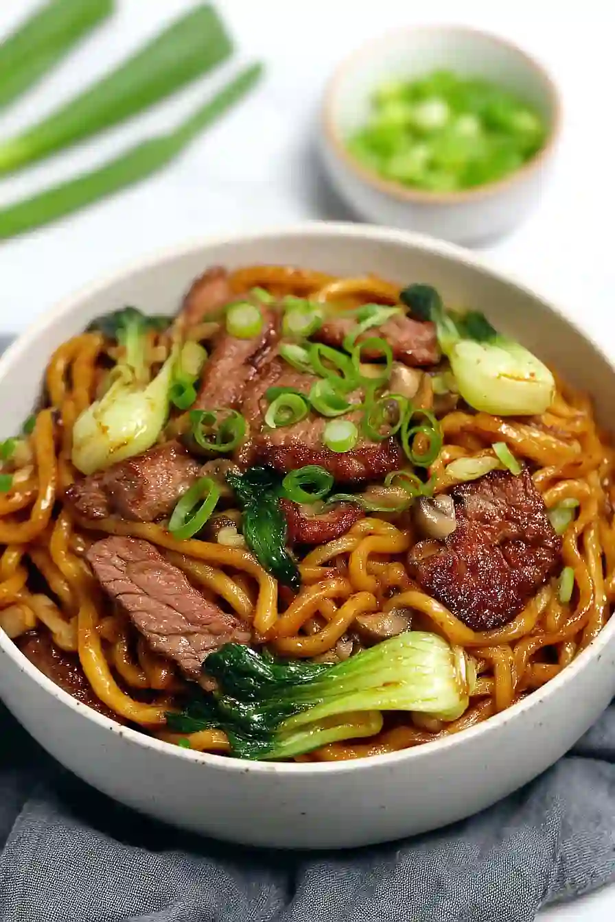authentic lo mein