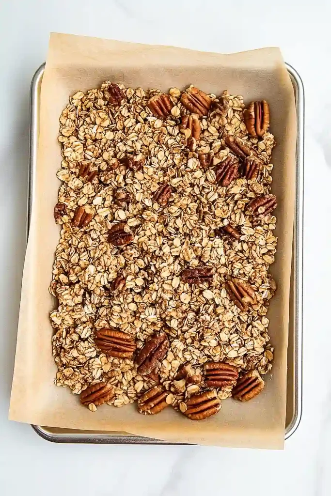 maple cinnamon pecan granola