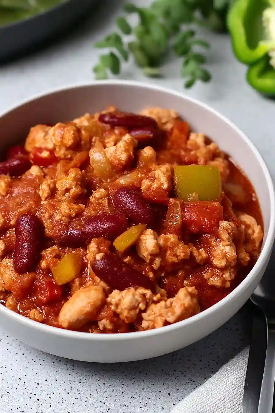 turkey burger chili