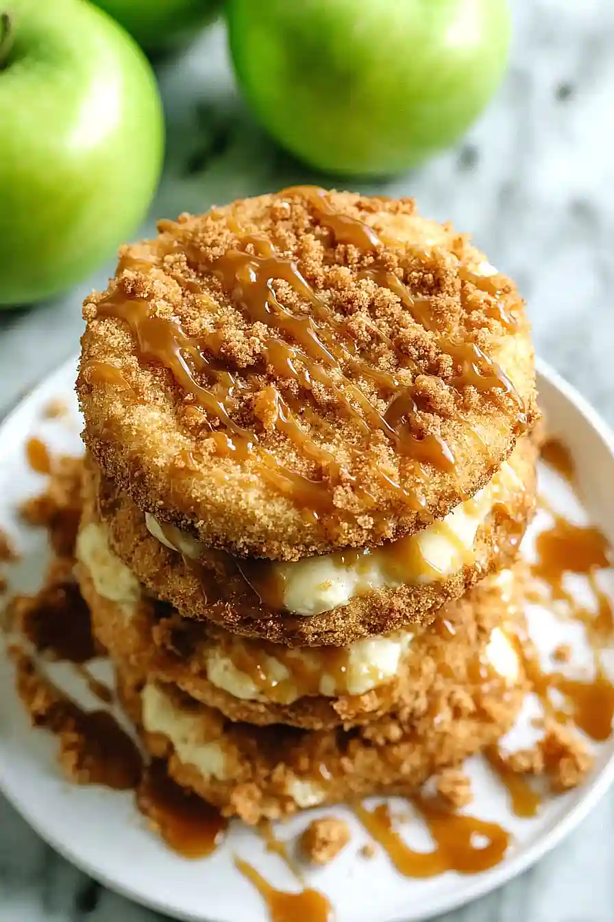 caramel apple pie cheesecake cookies