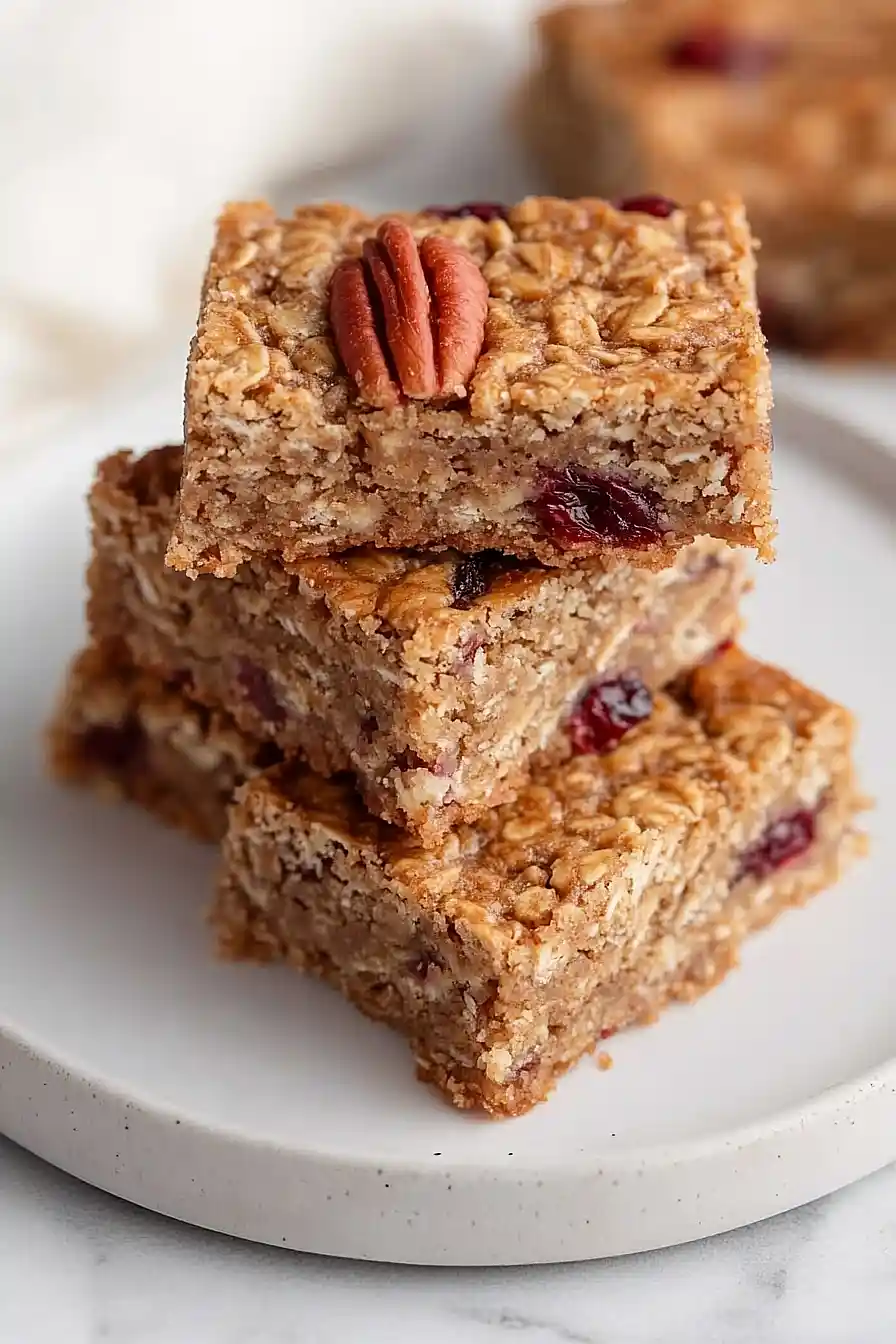 fruit and nut oatmeal bars
