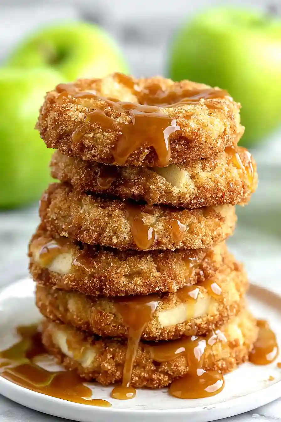 caramel apple pie cheesecake cookies