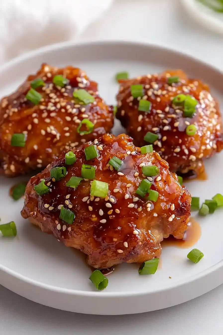 glazed fried chicken