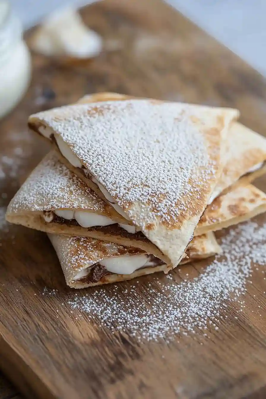 s'mores quesadilla