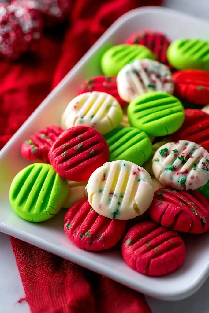christmas cream cheese mints