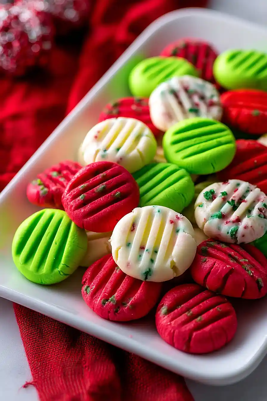 christmas cream cheese mints
