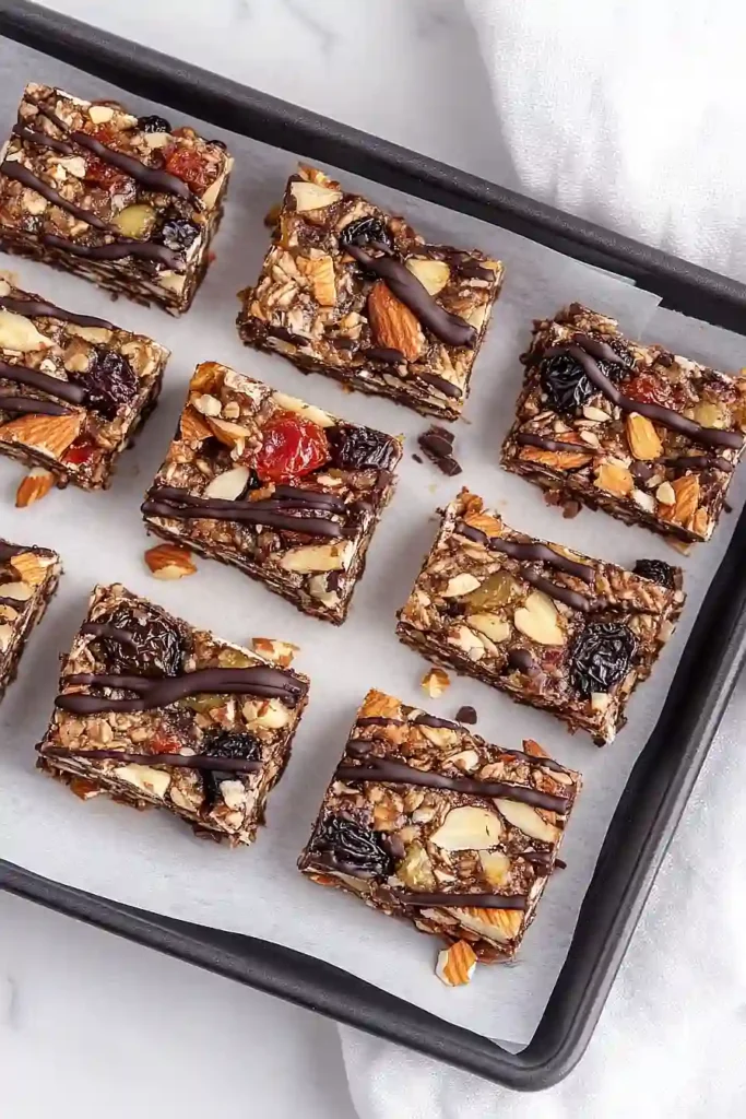 fruit and nut protein bars