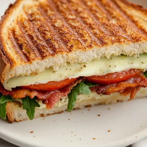 blt panini sandwich