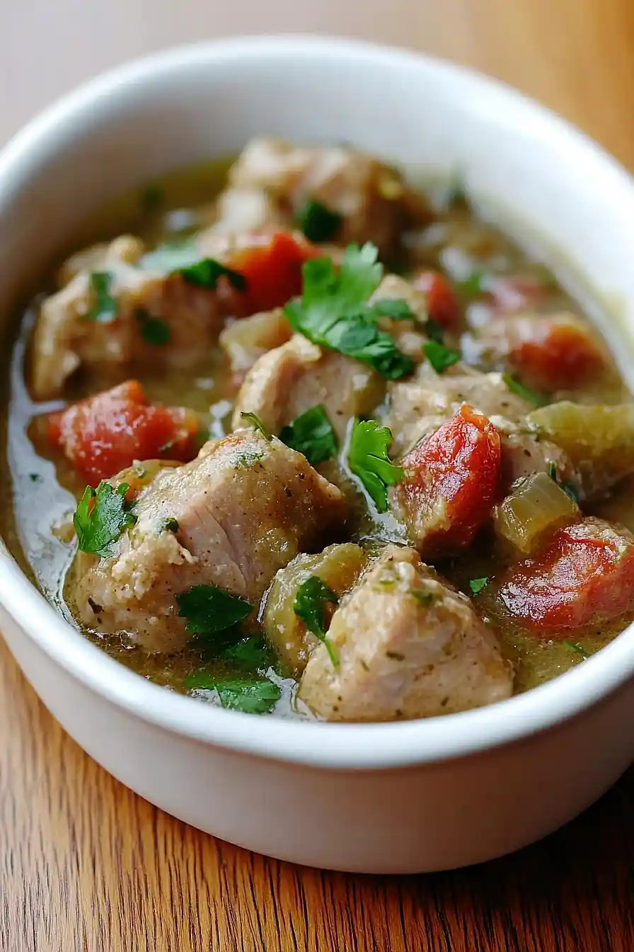 hatch chile verde with pork