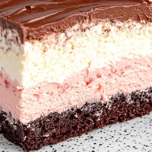 neapolitan mousse cake