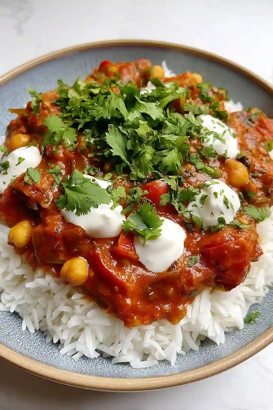 aubergine tikka masala