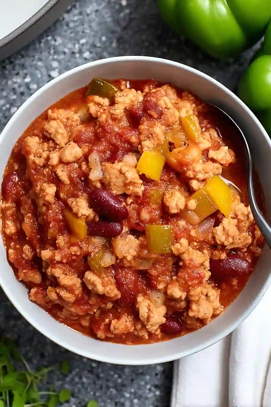 turkey burger chili